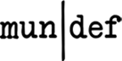 mundef logo